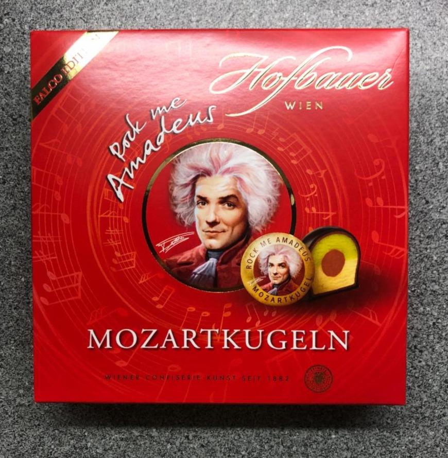 Fotografie - Mozartkugeln Lindt Hofbauer Wien