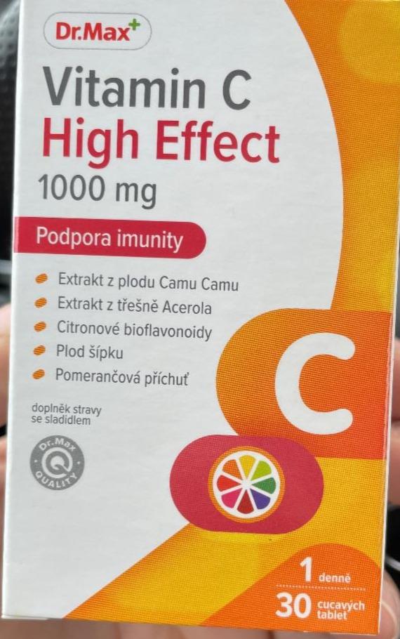 Fotografie - vitamín C High Effect 1000mg Dr.Max
