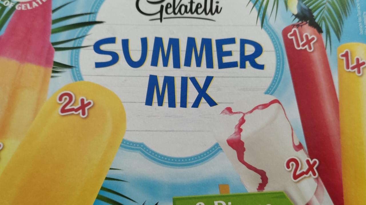 Fotografie - Gelatelli Summer mix Sun fruit orange 