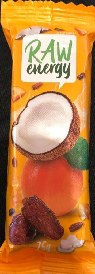 Fotografie - Raw energy tyčinka Apricot & Coconut