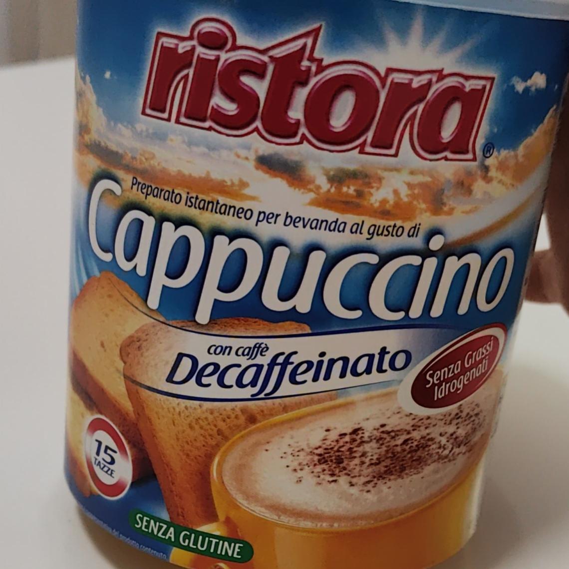 Fotografie - Cappuccino Decaffeinato Ristora