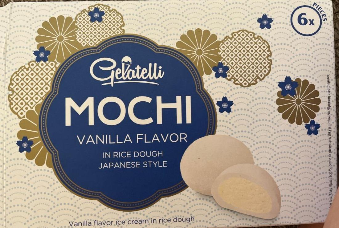 Fotografie - Mochi Vanilla Flavor in rice dough Japanese Style Gelatelli