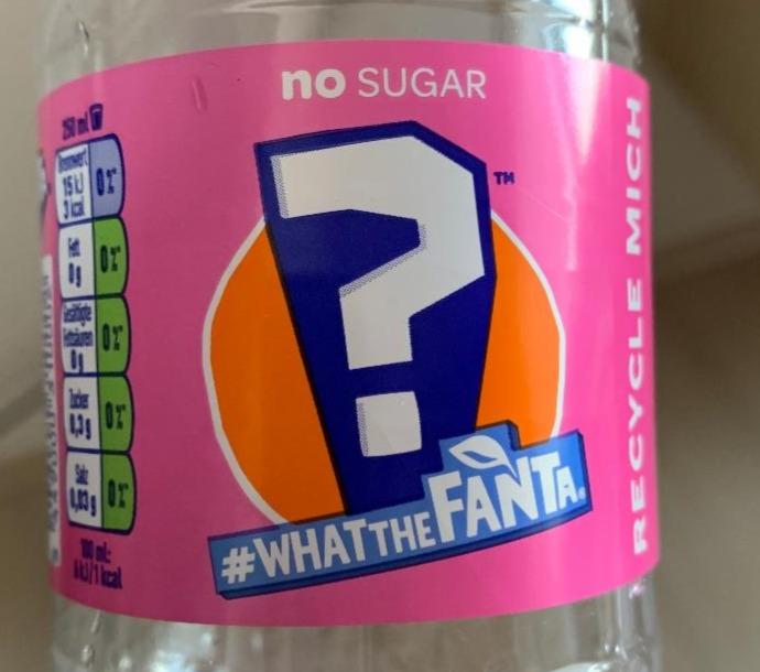 Fotografie - Fanta no sugar