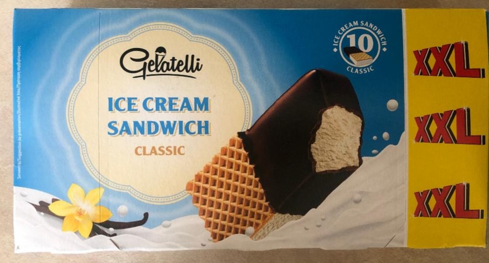 Fotografie - Gelatelli ice cream sandwich classic