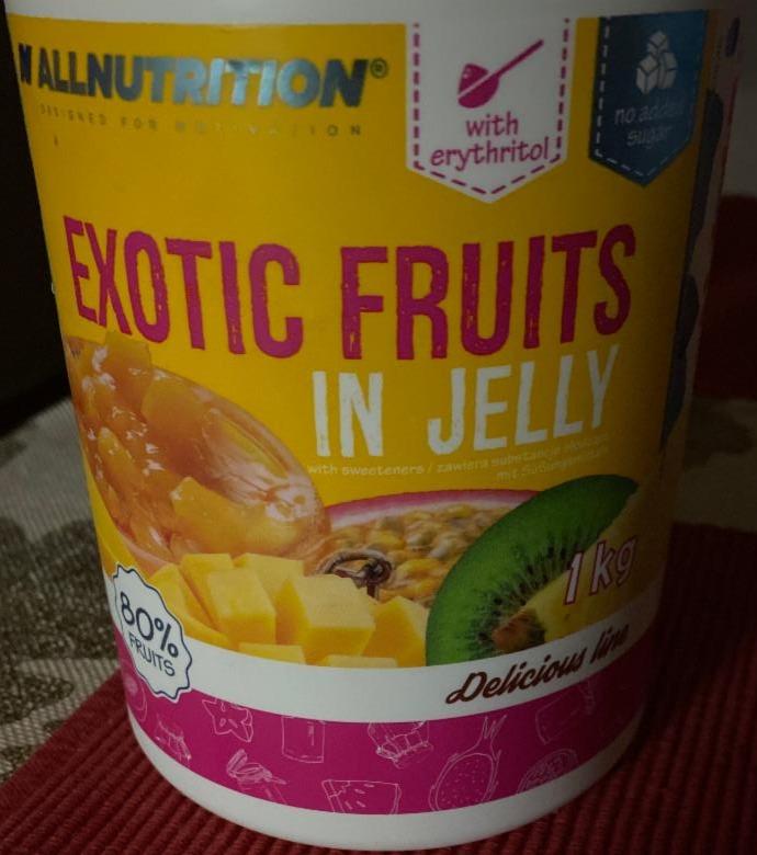 Fotografie - Exotic fruits in Jelly Allnutrition
