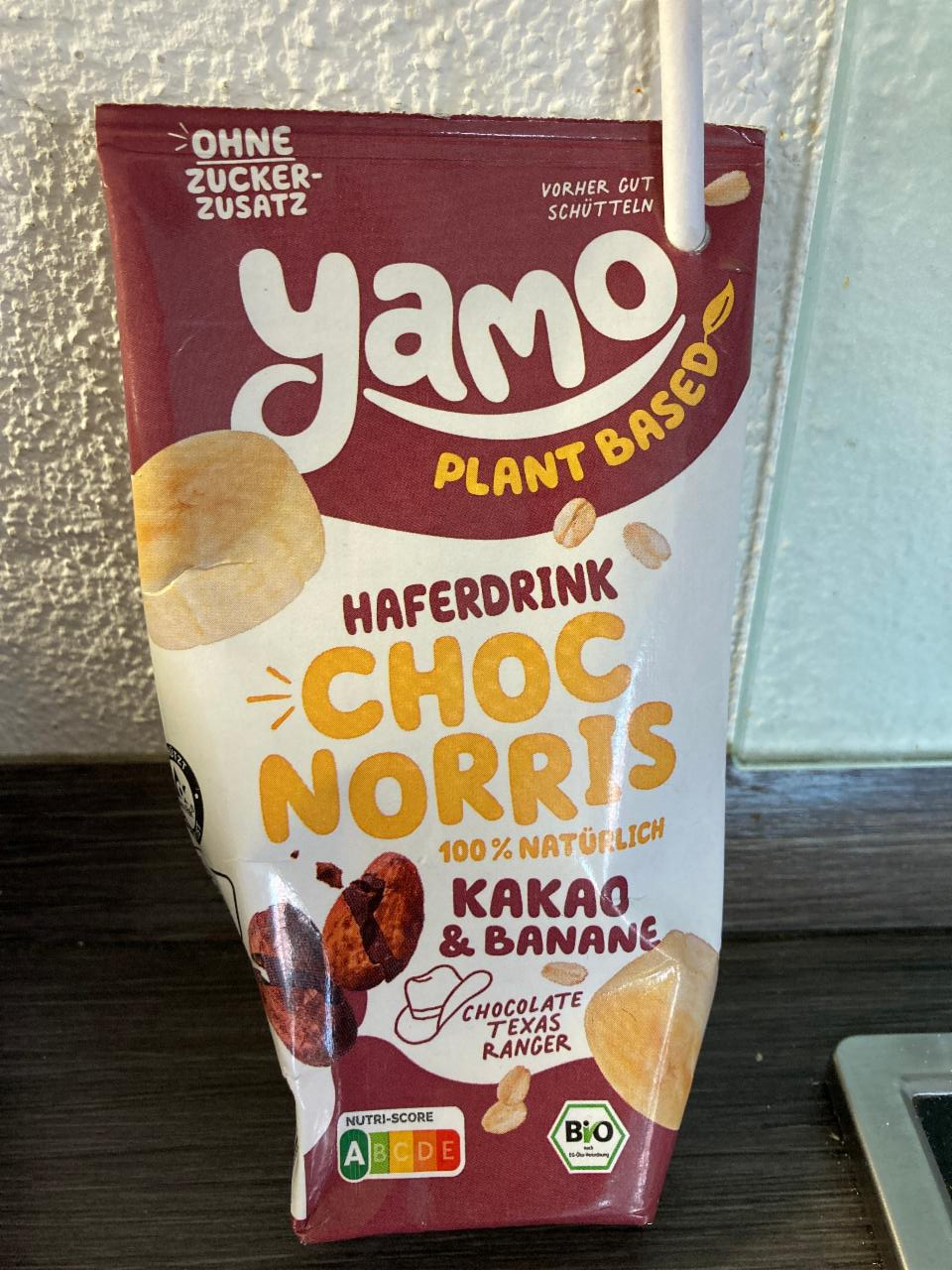 Fotografie - Haferdrink Choc Norris Kakao&Banane