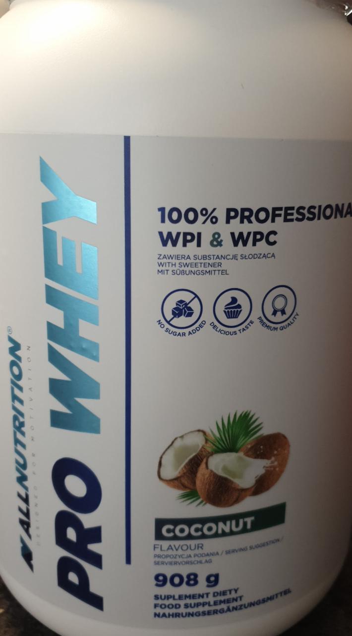 Fotografie - Allnutrition pro whey coconut