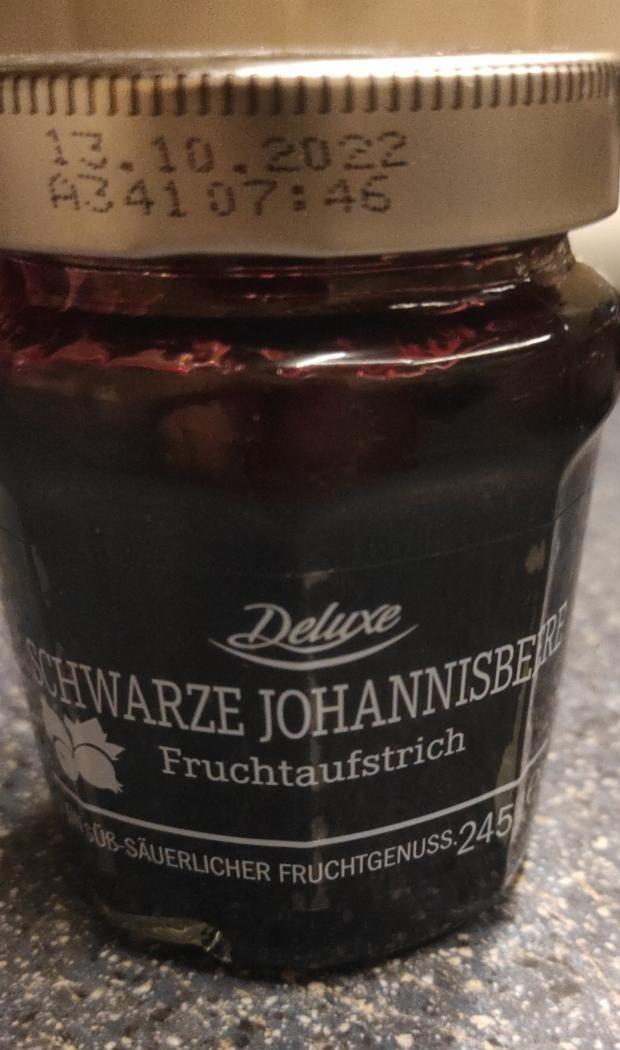 Fotografie - Schwarze Johannisbeere Fruchtaufstrich Deluxe