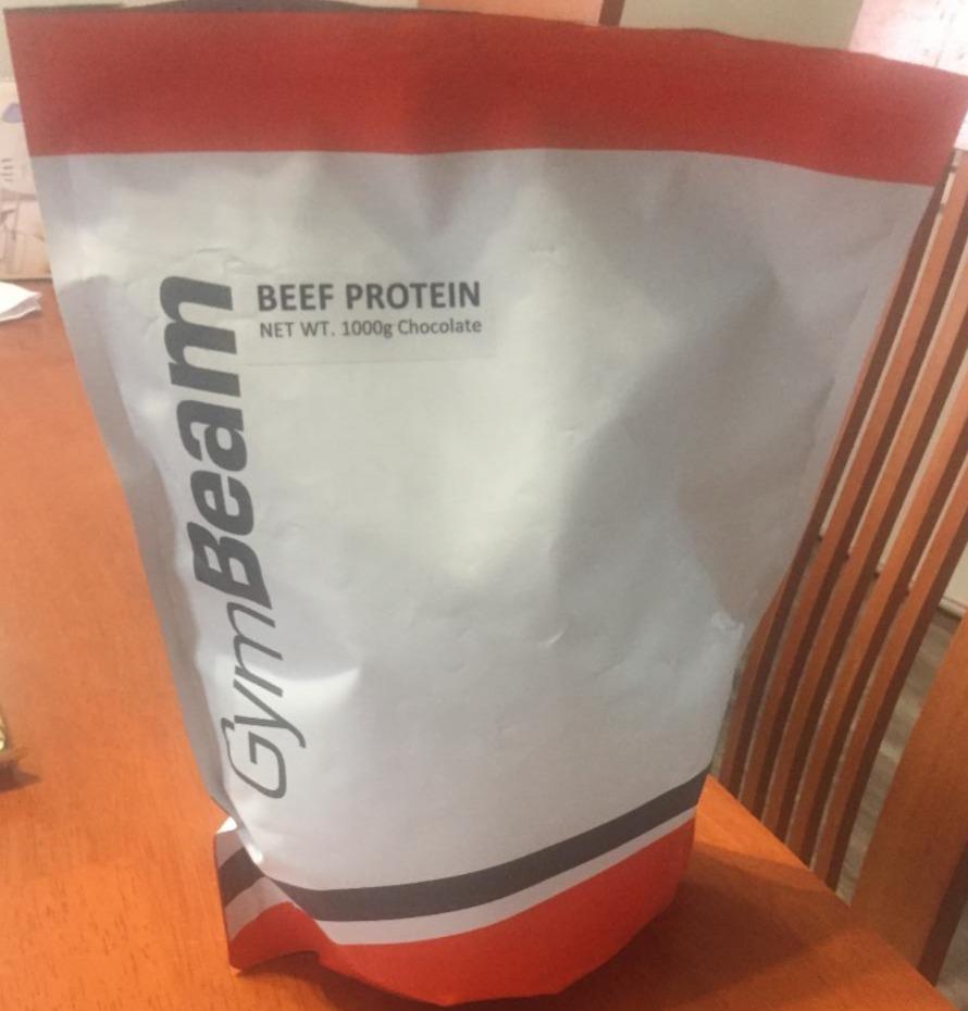 Fotografie - Beef Protein chocolate GymBeam