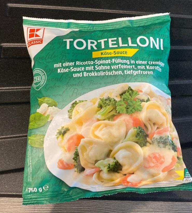 Fotografie - Tortelloni Käse-Sauce K-Classic