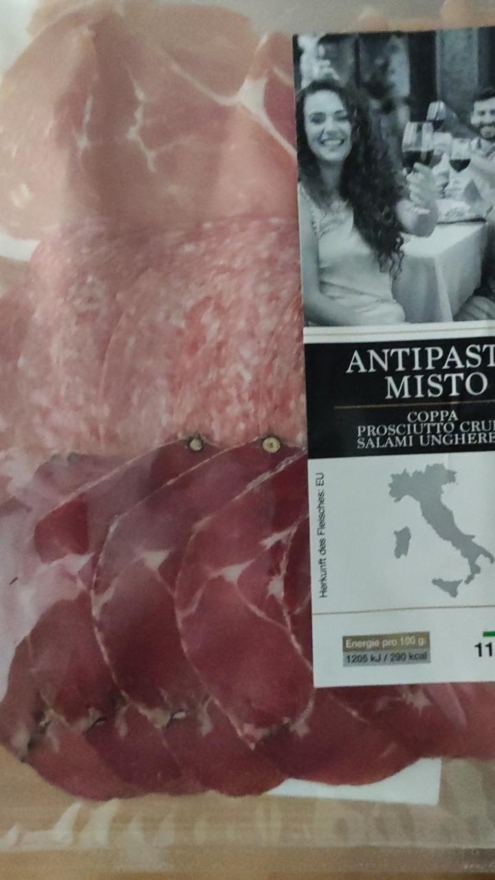 Fotografie - Antipasto misto coppa prosciutto crudo salami ungherese