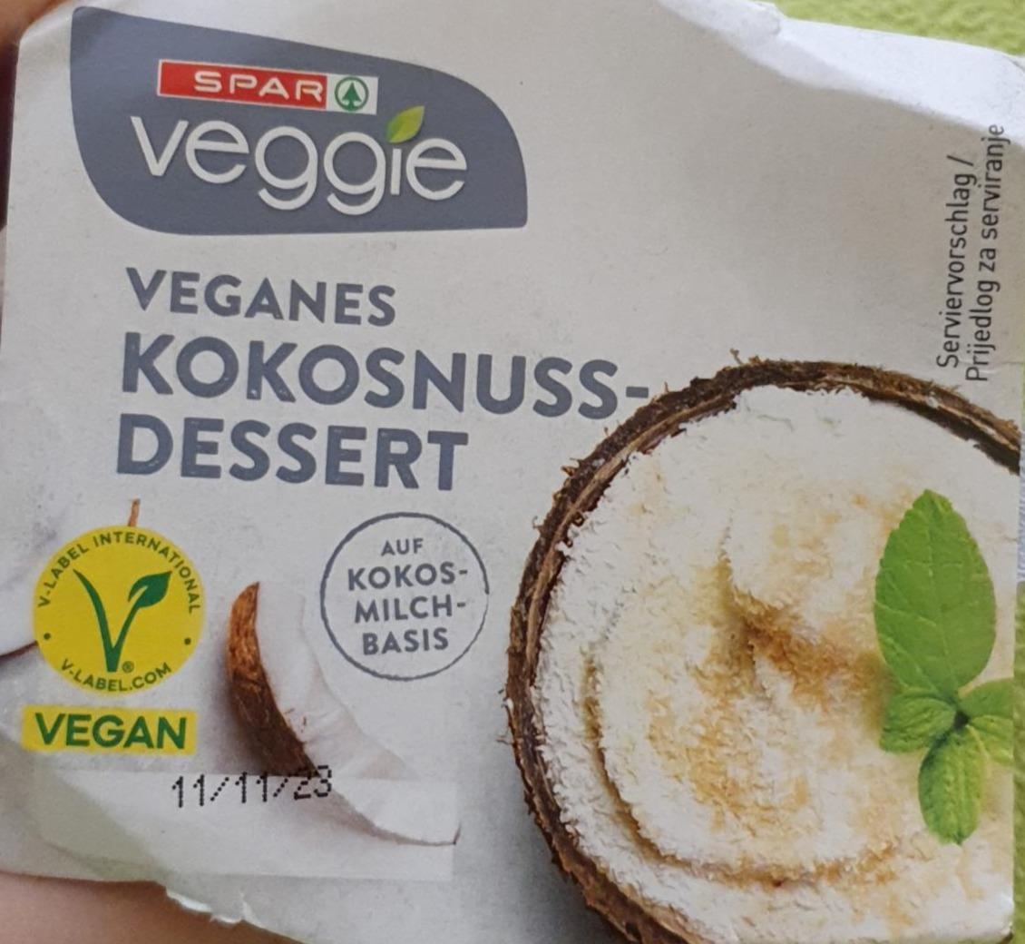 Fotografie - Veganes Kokosnuss-Dessert Spar veggie