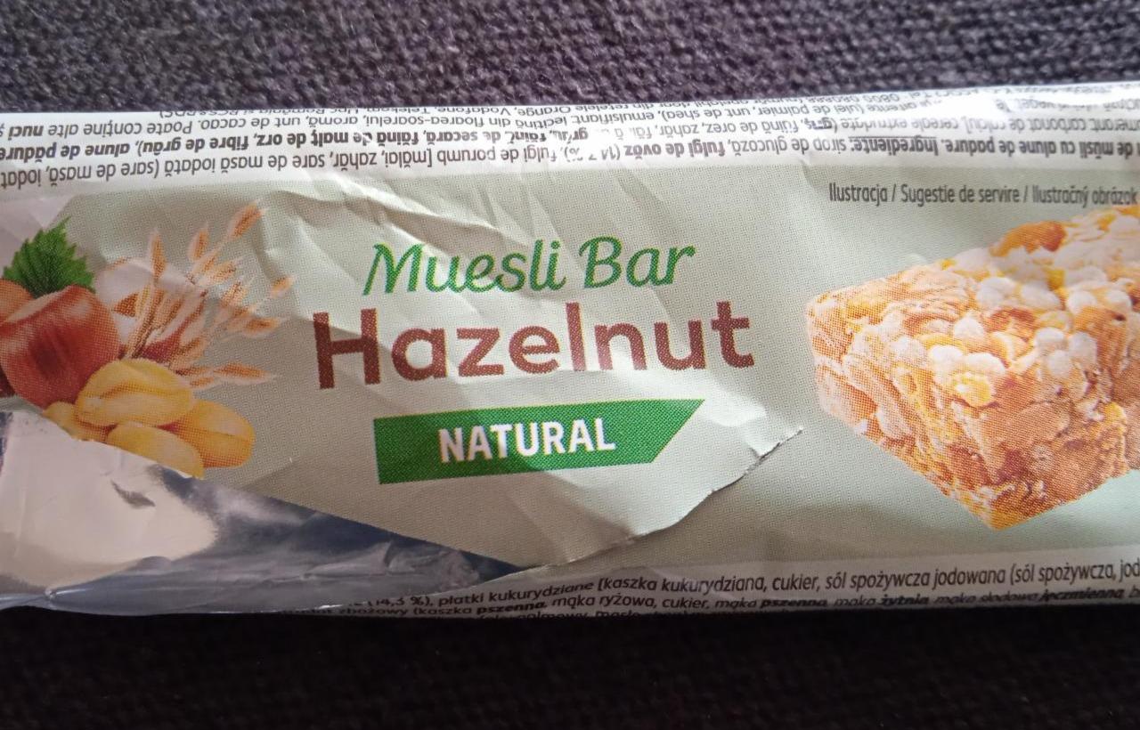 Fotografie - Muesli Bar Hazelnut Natural