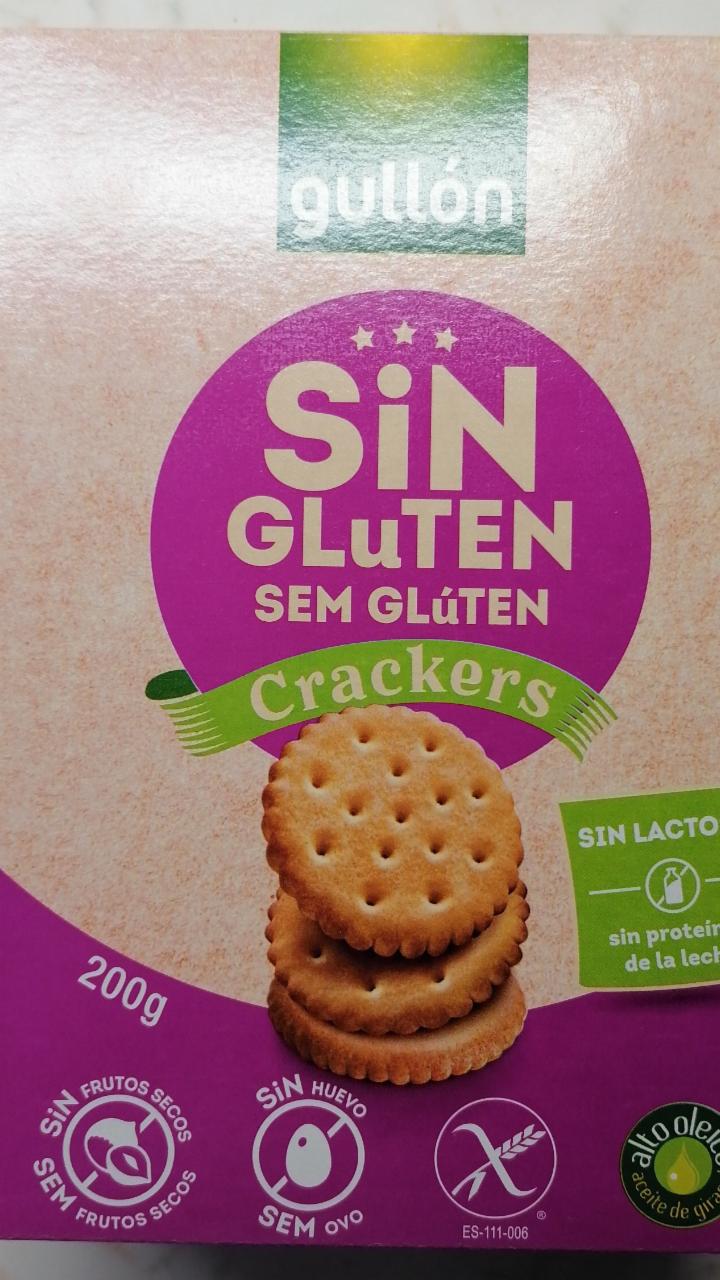 Fotografie - Sin gluten crackers gullon