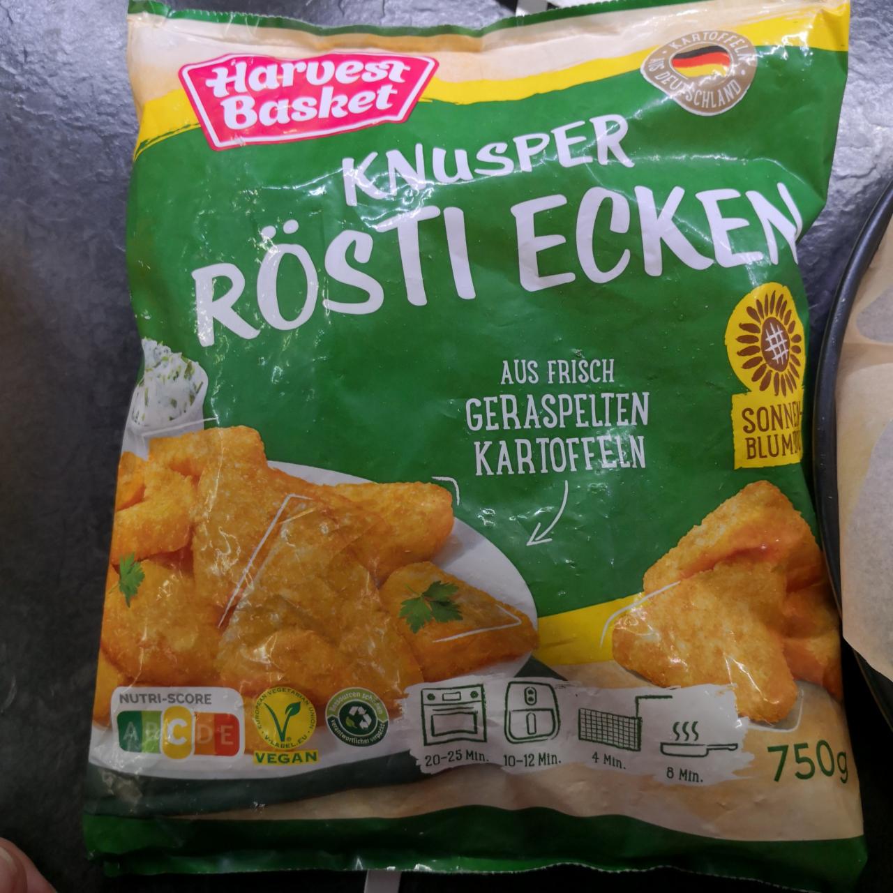 Fotografie - Knusper Rösti Ecken Harvest Basket