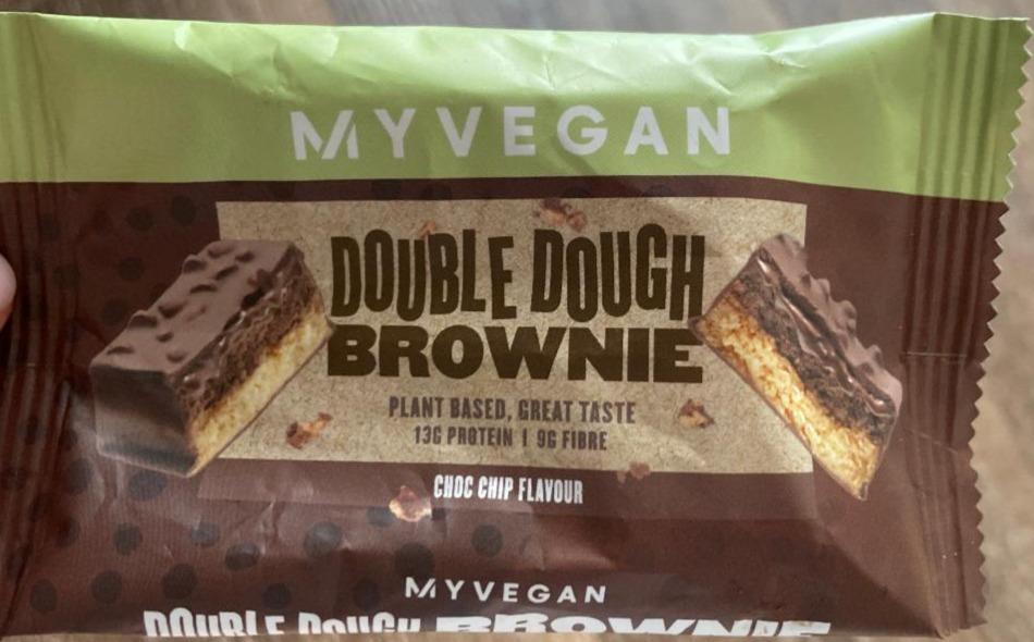 Fotografie - double dough brownie myvegan