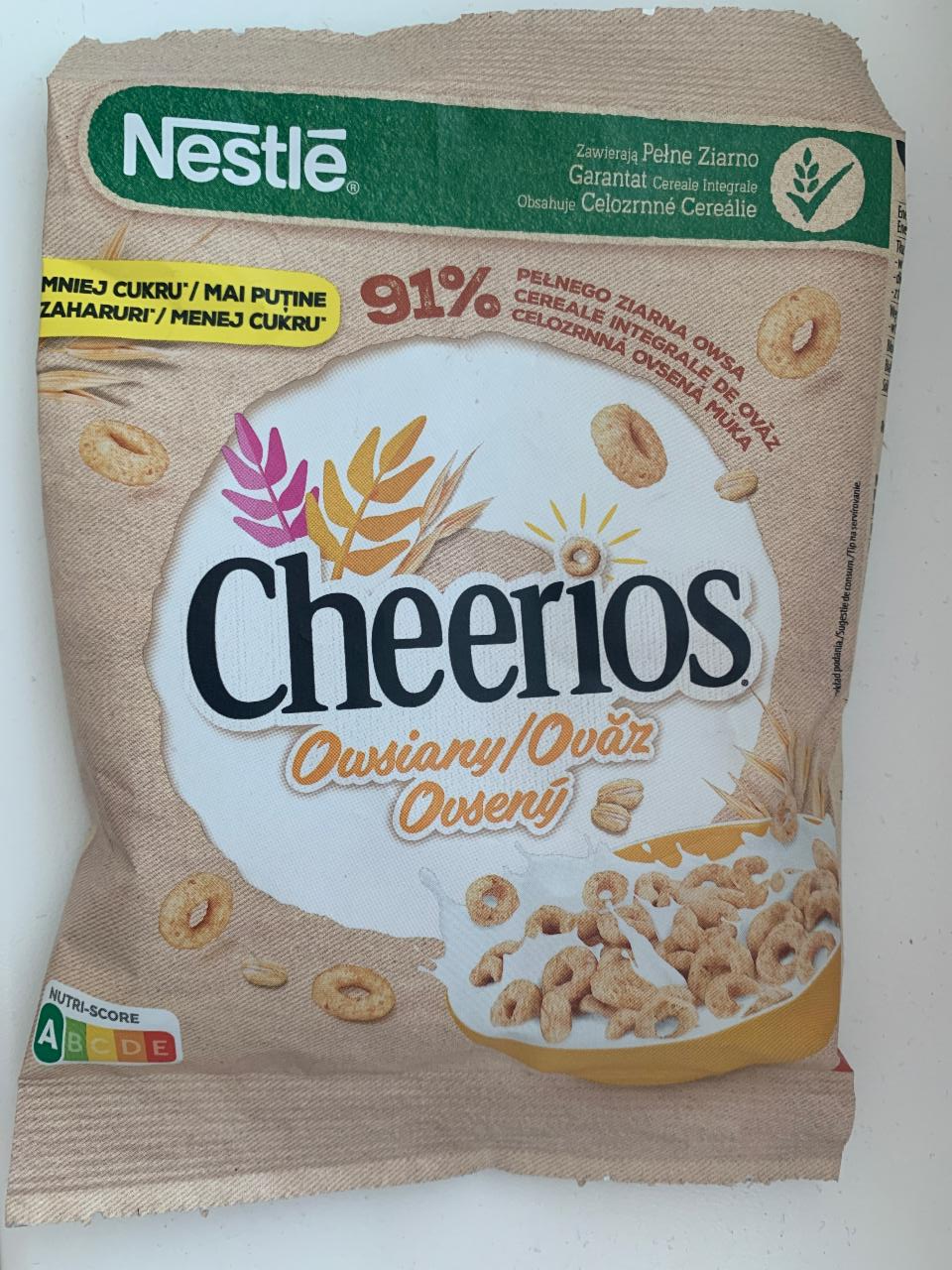 Fotografie - Cheerios oat whole grain Nestlé