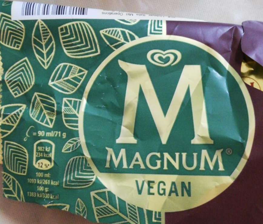 Fotografie - magnum vegan classic