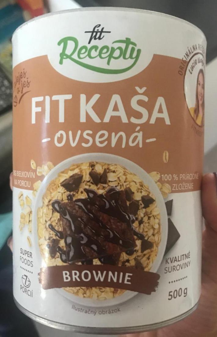 Fotografie - Fit kaša ovsená Brownie fit Recepty