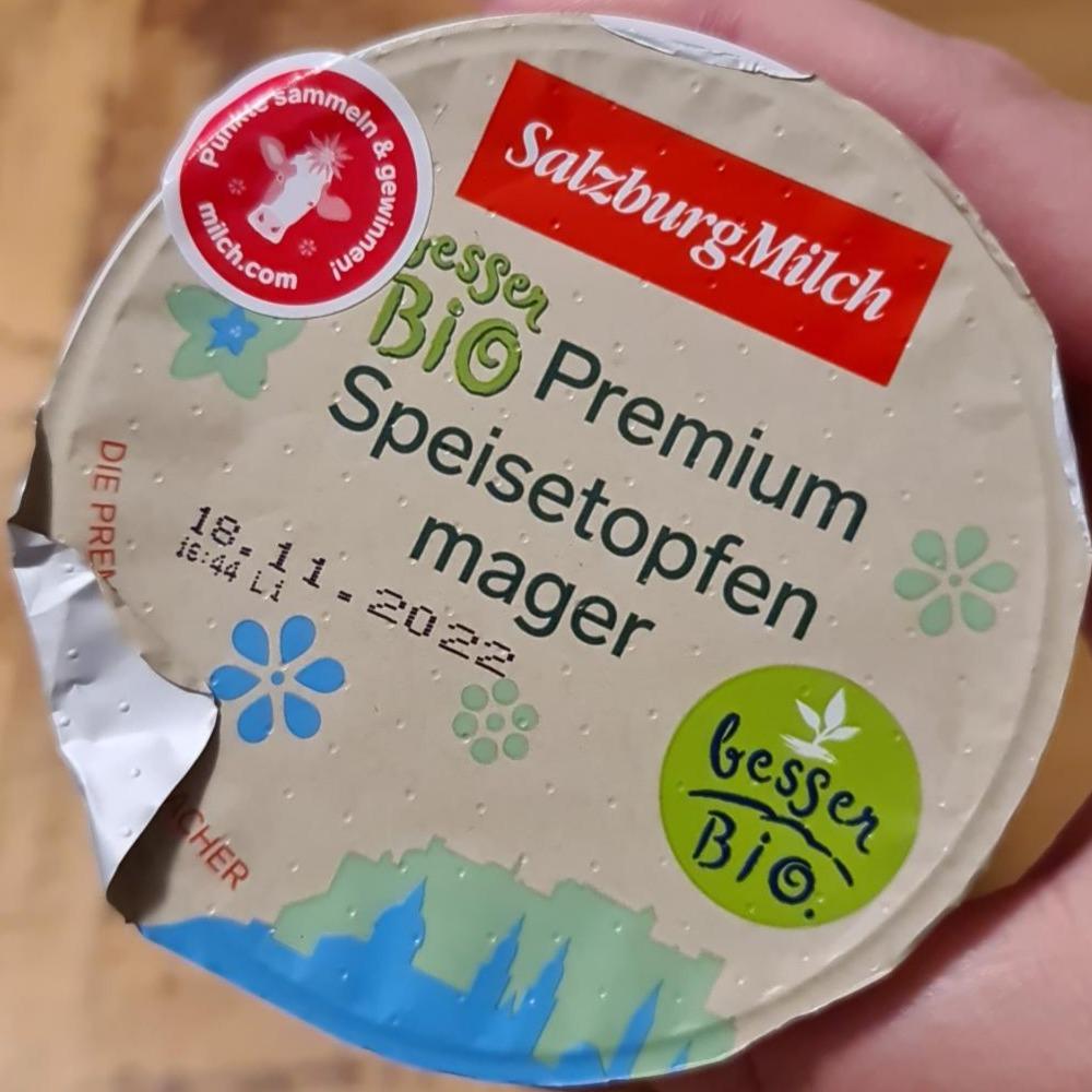 Fotografie - Premium speisetopfen mager SalzburgMilch