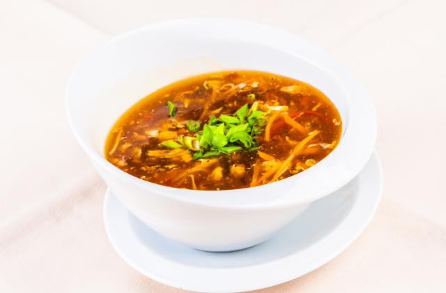 Fotografie - čínska pikantná polievka
