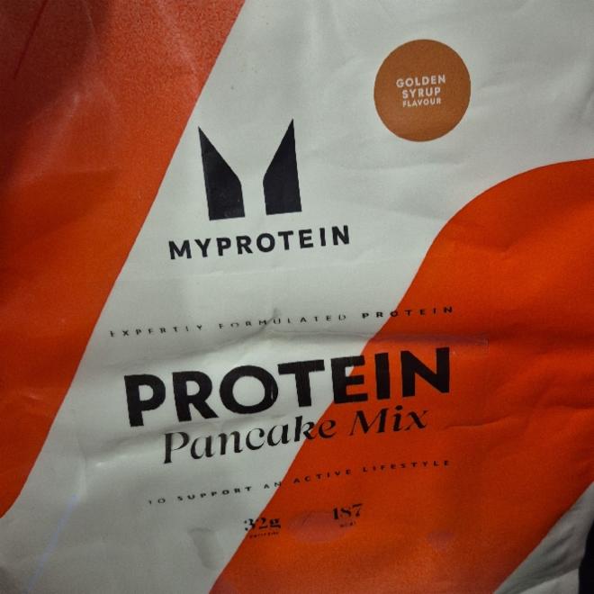 Fotografie - Protein Pancake Mix Golden Syrup MyProtein