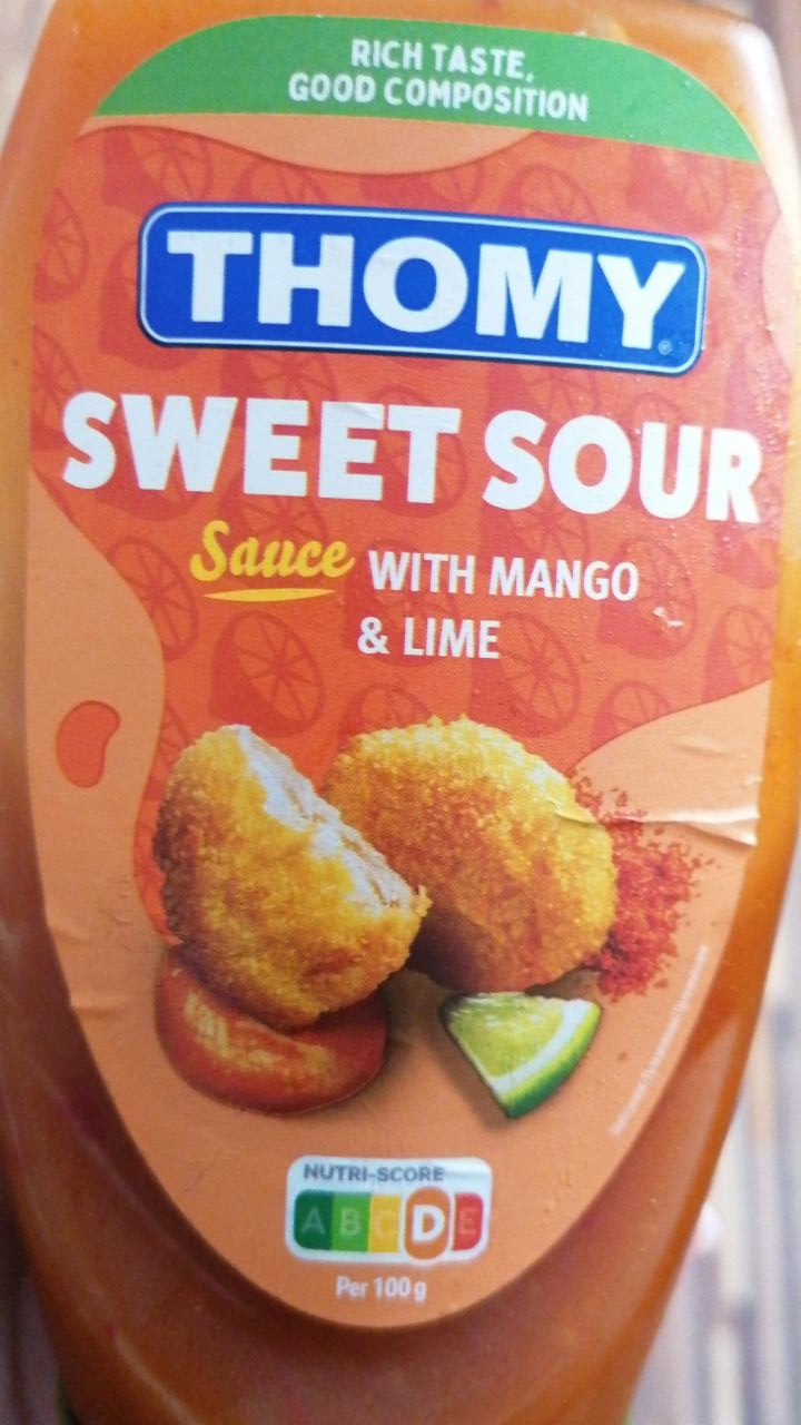 Fotografie - Sweet sour sauce with mango & lime