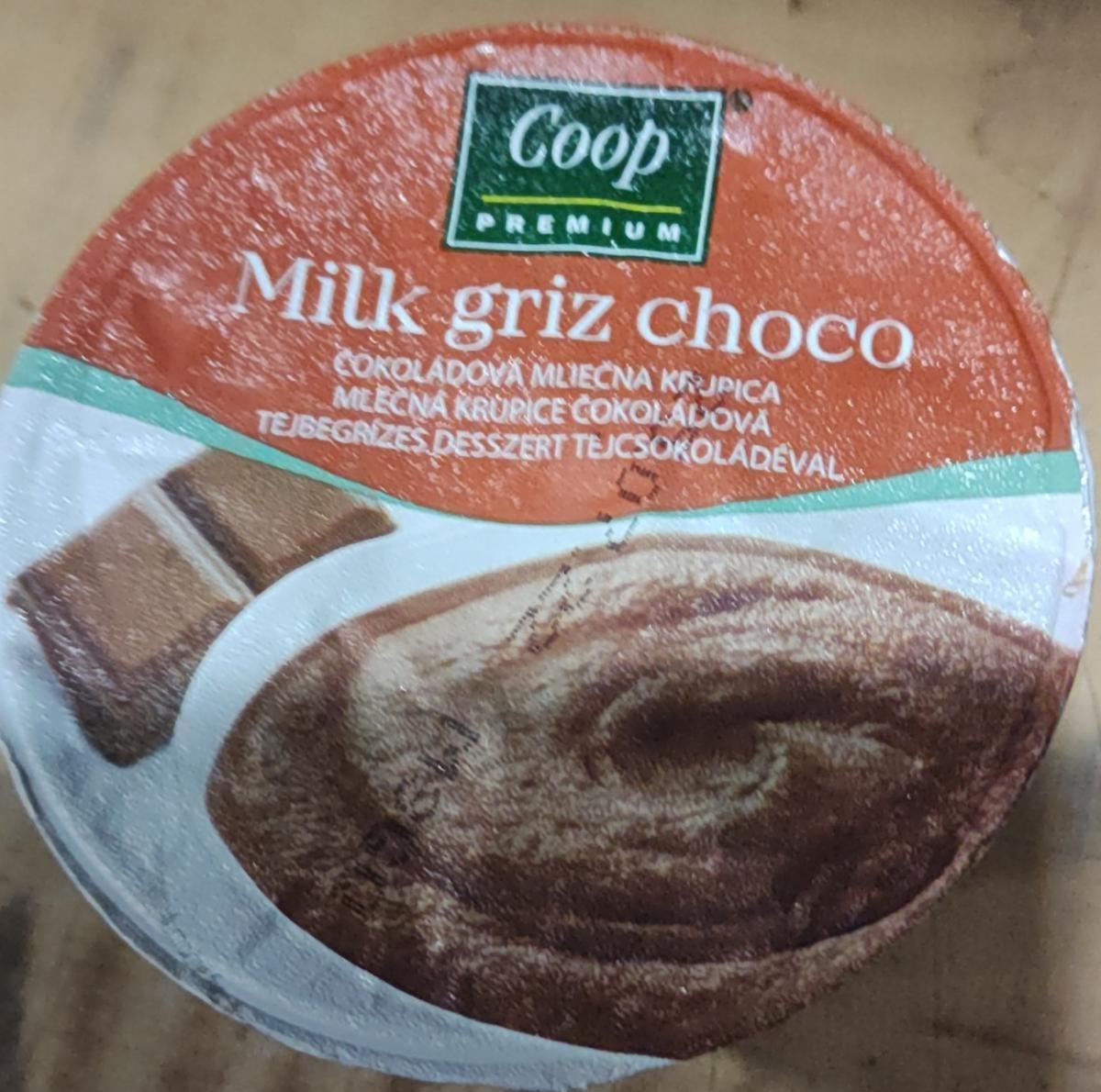 Fotografie - Milk griz choco Coop Premium