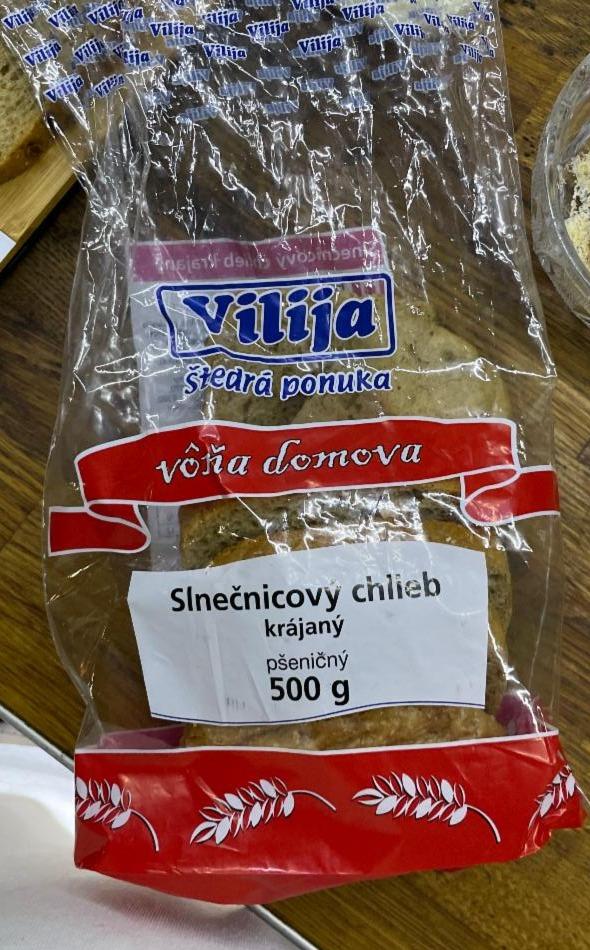 Fotografie - slnečnicový chlieb krajaný Vilja