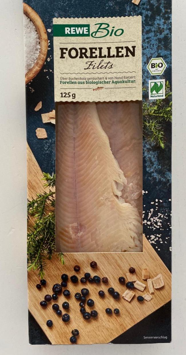 Fotografie - Forellen Filets Rewe Bio