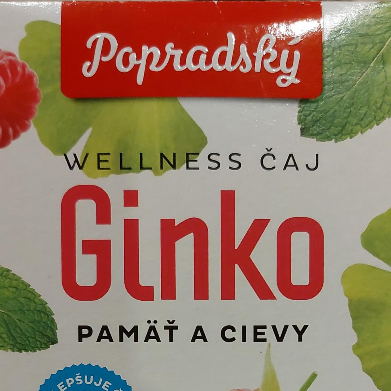 Fotografie - ginko wellnes čaj