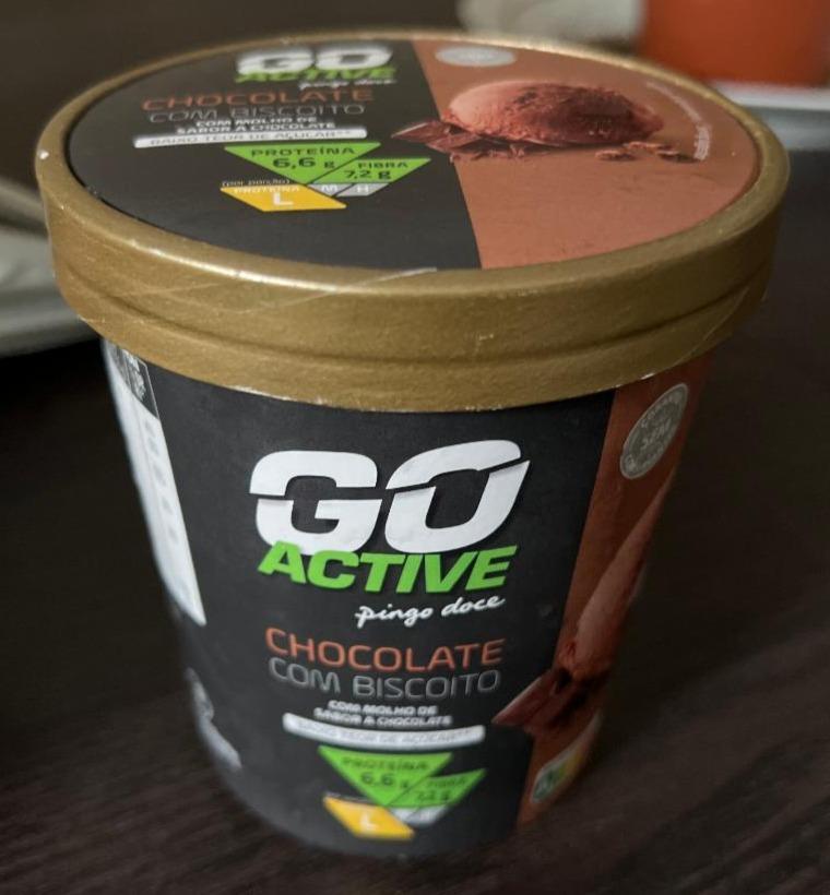 Fotografie - Chocolate com Biscoito Go Active