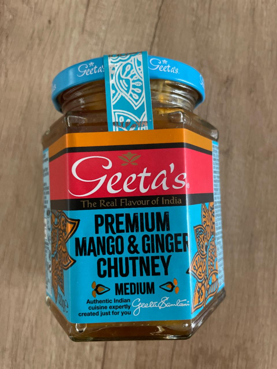 Fotografie - Premium Mango & ginger chutney Medium Geeta´s