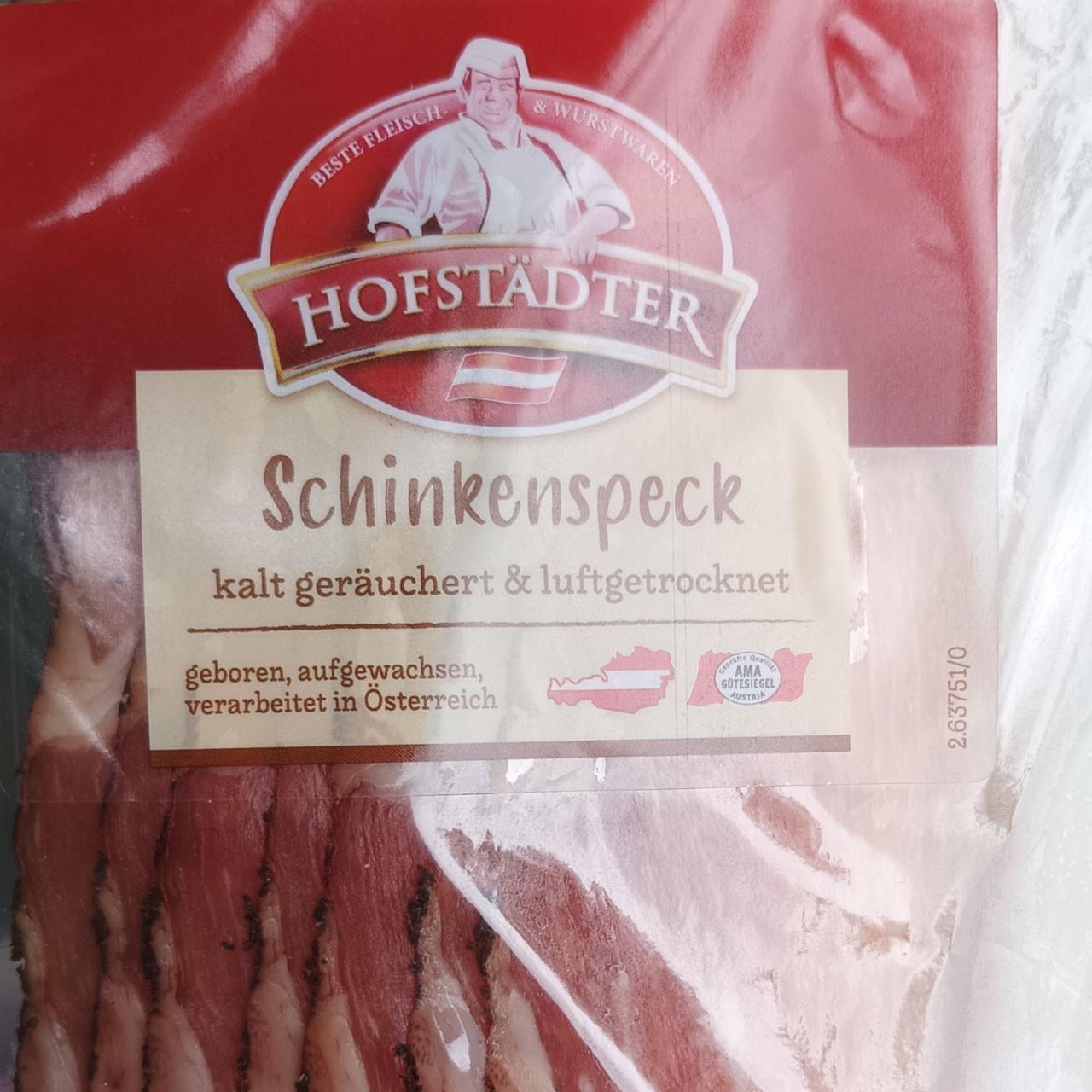 Fotografie - Schinkenspeck Hofstädter