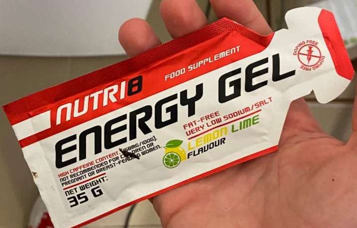 Fotografie - energy gel nutri8 lemon