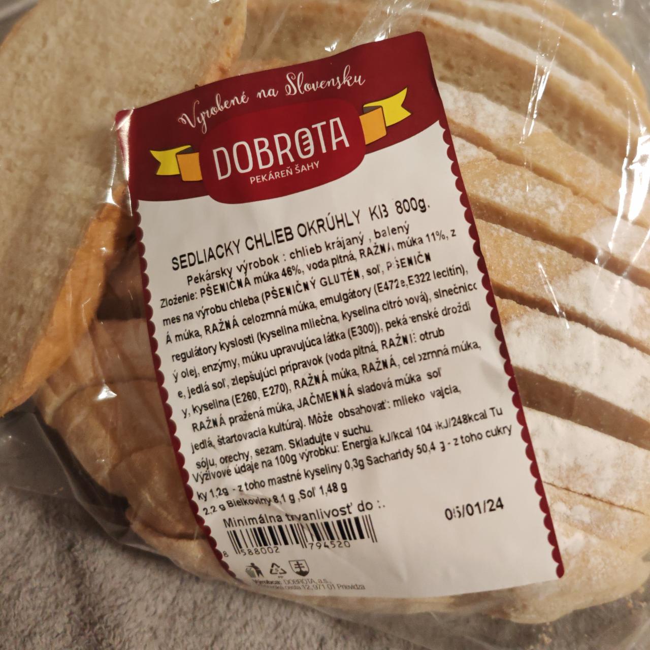Fotografie - Sedliacky chlieb okrúhly Dobrota
