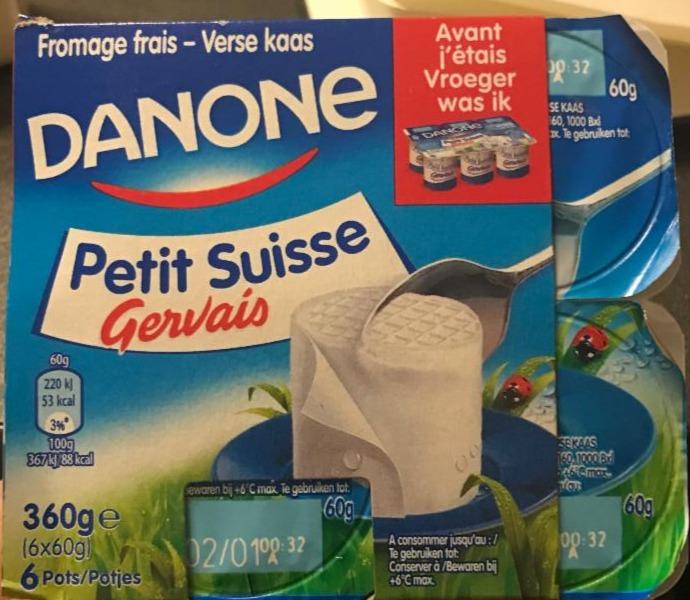 Petit Suisse Danone 6 und.