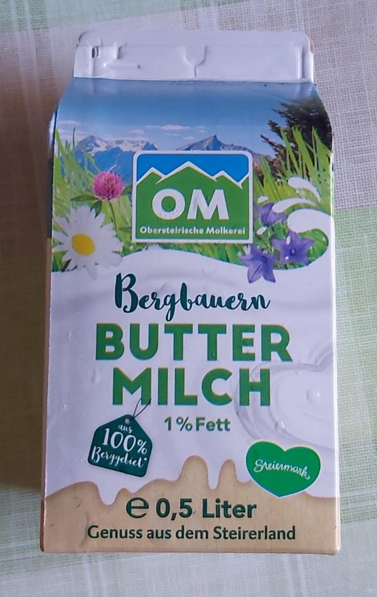 Fotografie - Bergbauern Butter Milch 1% Fett
