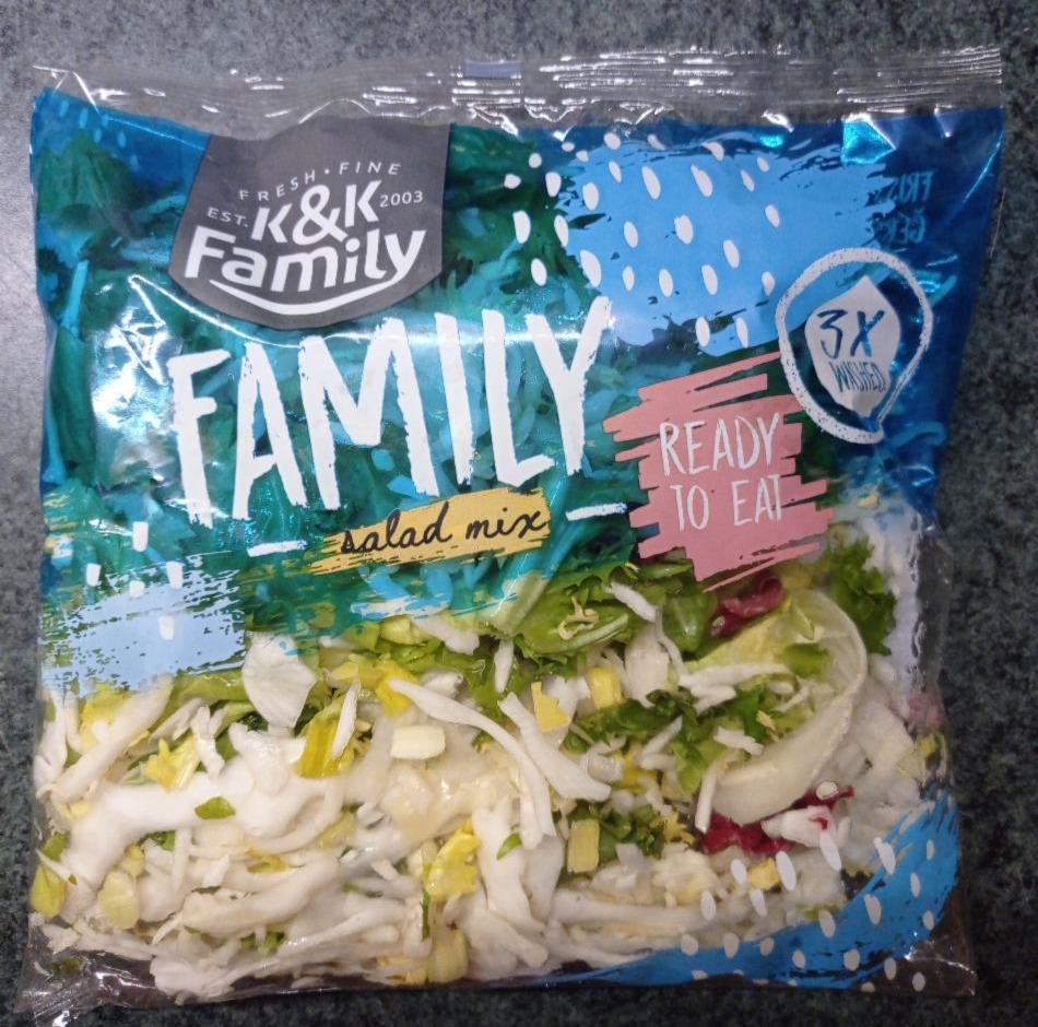 Fotografie - family mix salat