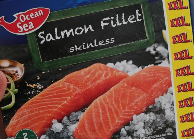Fotografie - salmon fillet skinless