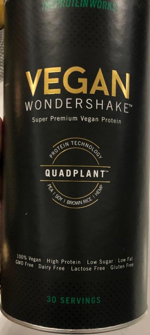 Fotografie - Vegan wondershake protein