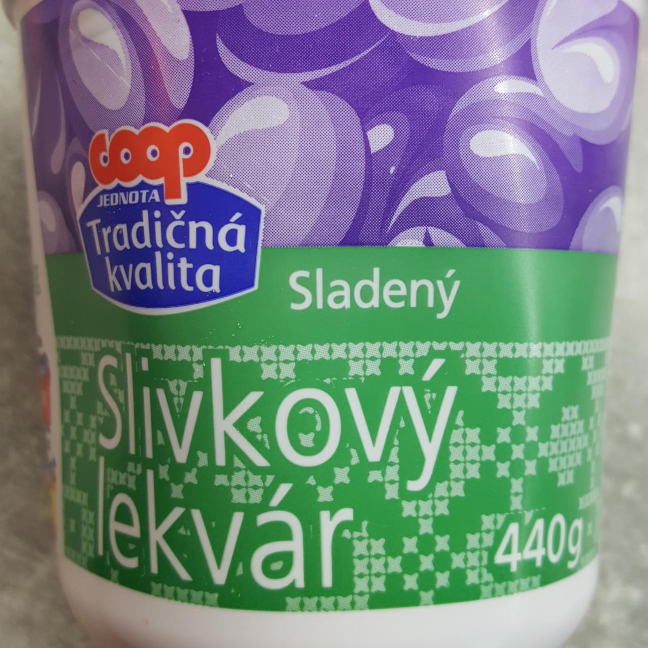 Fotografie - Slivkový lekvár sladený Coop Tradičná kvalita