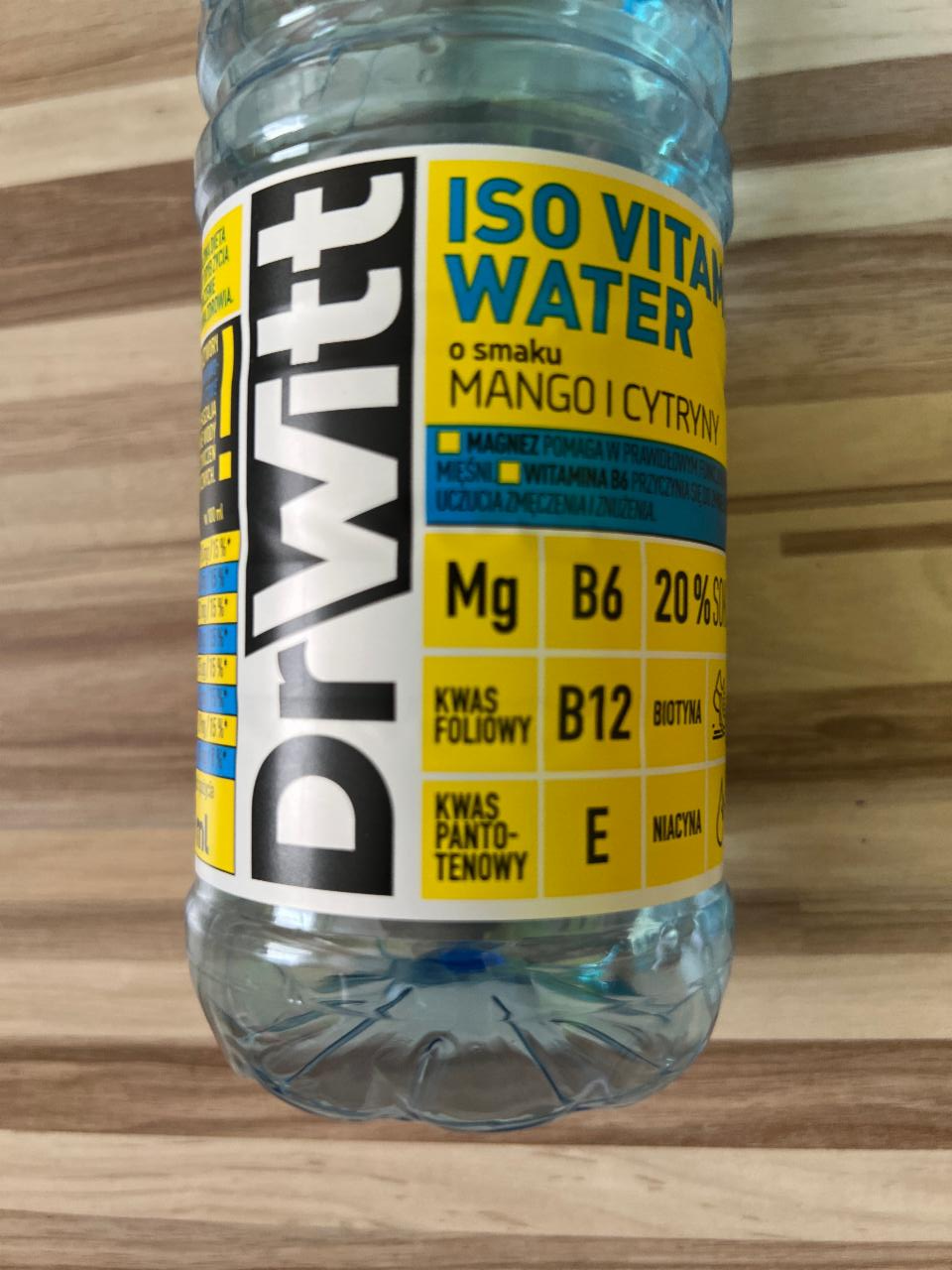 Fotografie - DrWitt iso vitamin water