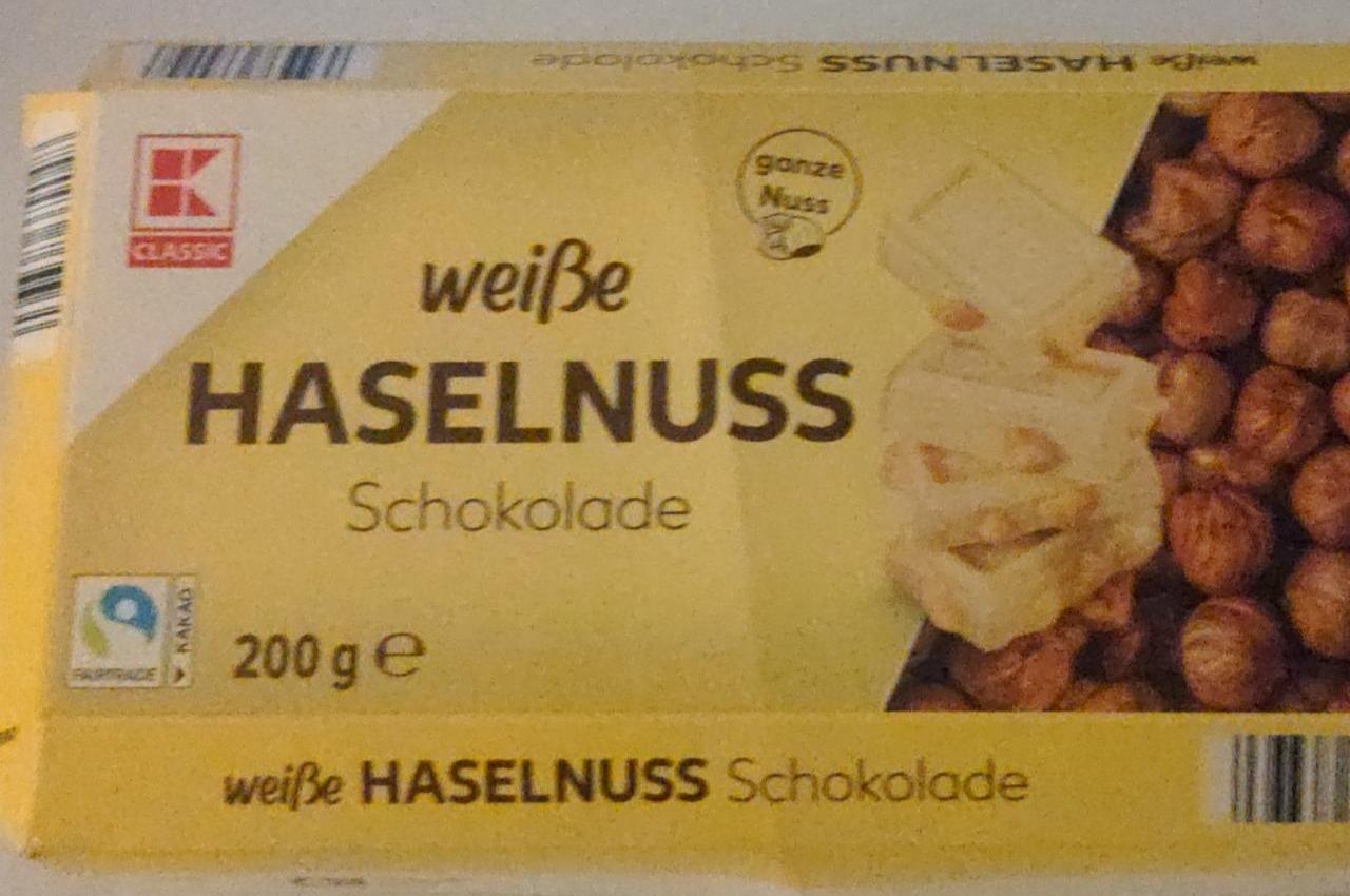 Fotografie - Weise Haselnuss Schokolade K-Classic