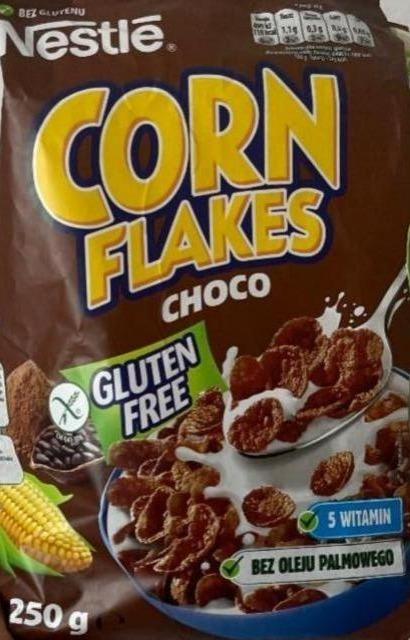 Fotografie - Corn flakes Choco Gluten free s mliekom Nestlé