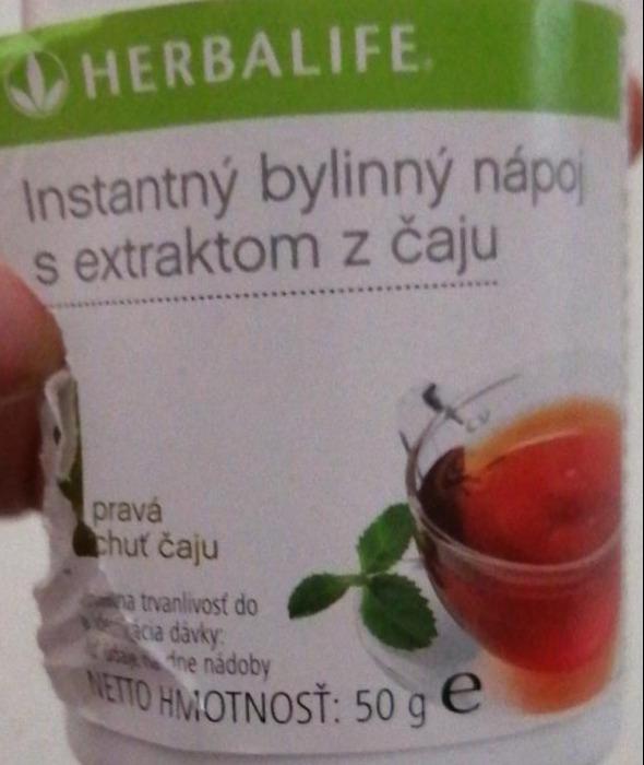 Fotografie - Herbalife instantný bylinný nápoj s extraktom z čaju