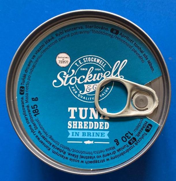 Fotografie - STOCKWELL Tuna Shredded in brine