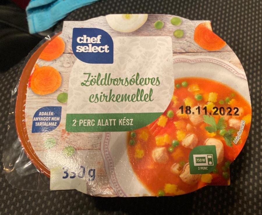 Fotografie - Zöldborsóleves csirkemellel Chef Select