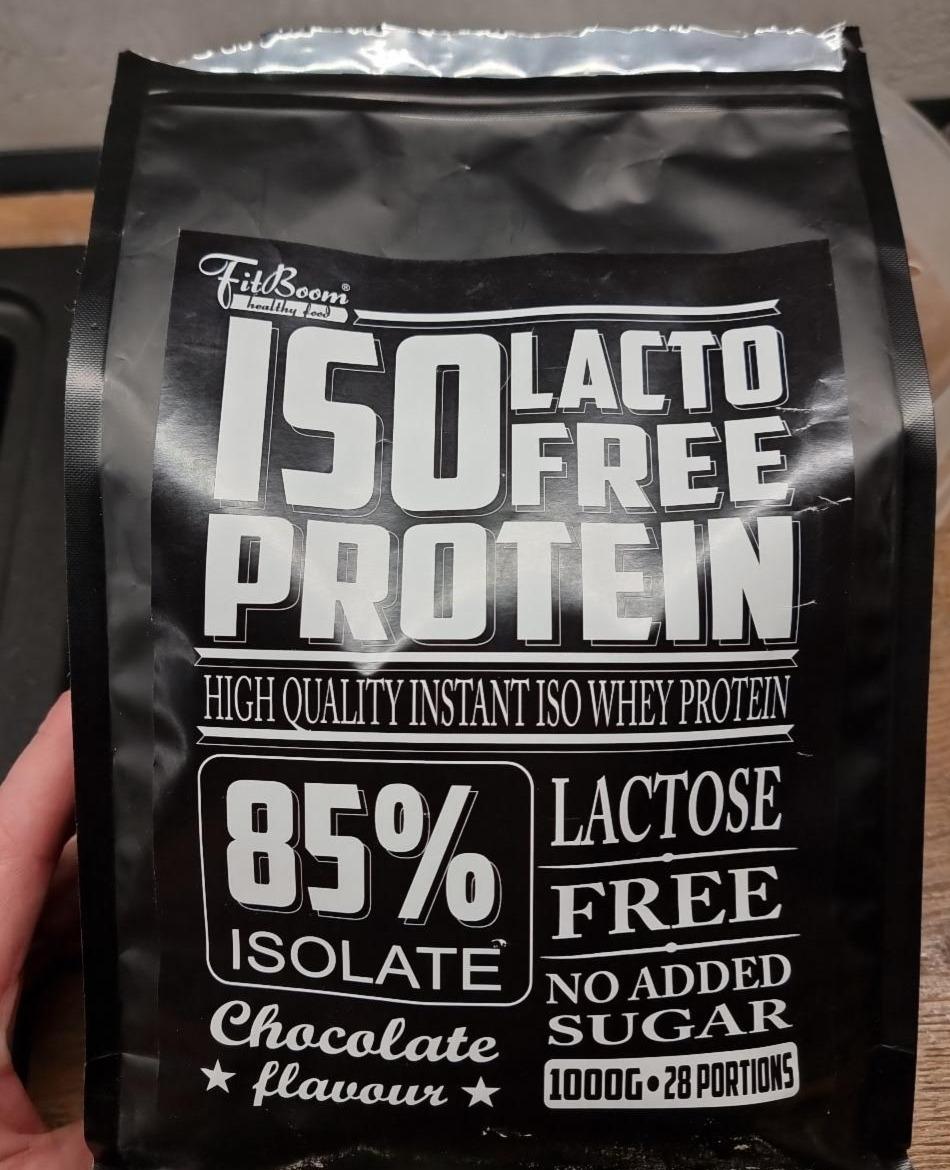 Fotografie - ISO Lacto free Protein Chocolate Fit Boom