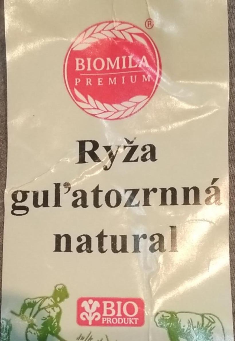 Fotografie - Ryža guľatozrnná natural Biomila